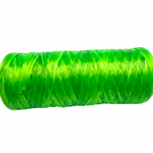 Kulay Neon Green Bobbin Artificial Deer Sinew Waxed Flat Poly Thread, 20 Yards, 5 Ply, 70 LB Test - Free Shipping!