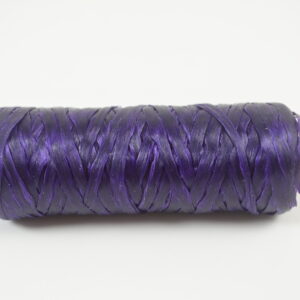 Kulay Purple Bobbin Artificial Deer Sinew Waxed Flat Poly Thread, 20 Yards, 5 Ply, 70 LB Test - Free Shipping!