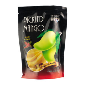 Pik-A-Pikel Pickled Mango Flavor Made from Green Fresh Mango, Product of the Philippines (Spicy 12.4-Ounce Pouch)