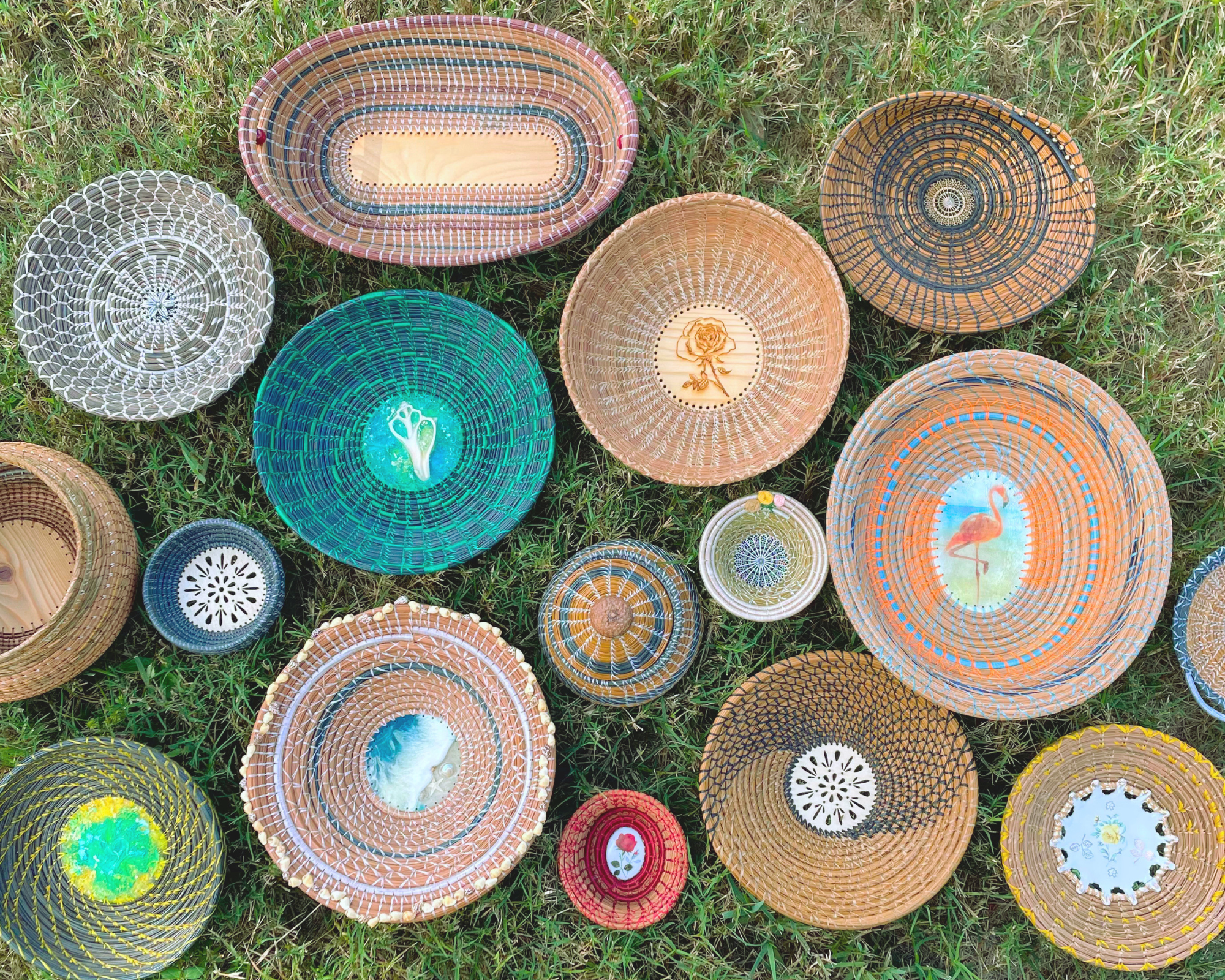 3-MONTH Online Course - Learn how to Make Pine Needle Baskets from scratch - Pine Needle Class - Pine Needle Basket-Making Tutorials - Image 3
