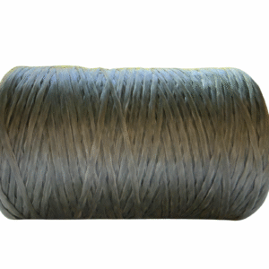 Kulay Artificial Deer Sinew Gray Waxed Flat Polyester Thread for Beading, Leather, Tie-dye Crafts and Sewing, Grey Sinue (5-Ply, 300 Yards or 900 Feet)